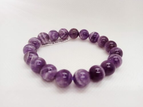 Bracelet Améthyste Rubanée
