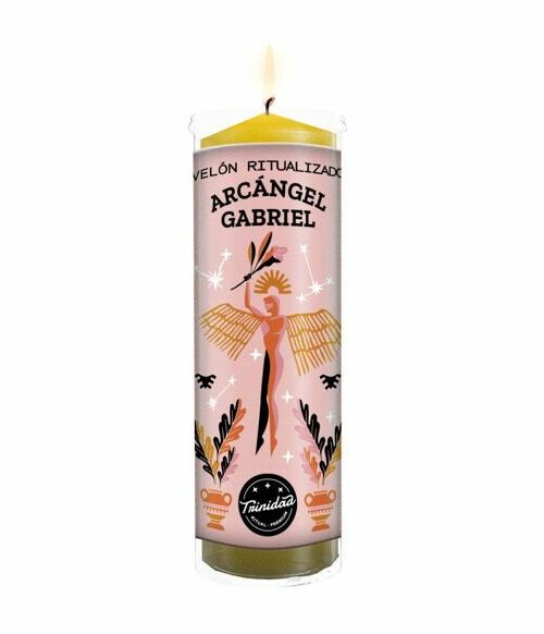 Bougie rituelle Trinidad Archange Gabriel