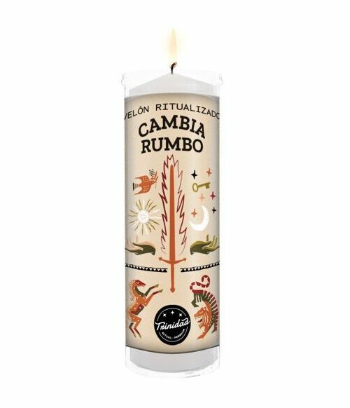 Bougie rituelle Trinidad Cambia Rumbo