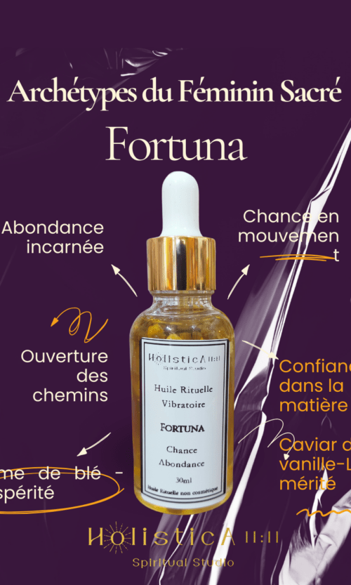 Huile rituelle abondance FORTUNA