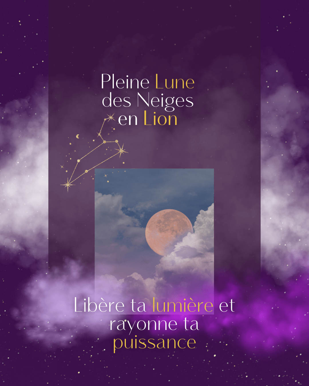 pleine lune Lion rituel